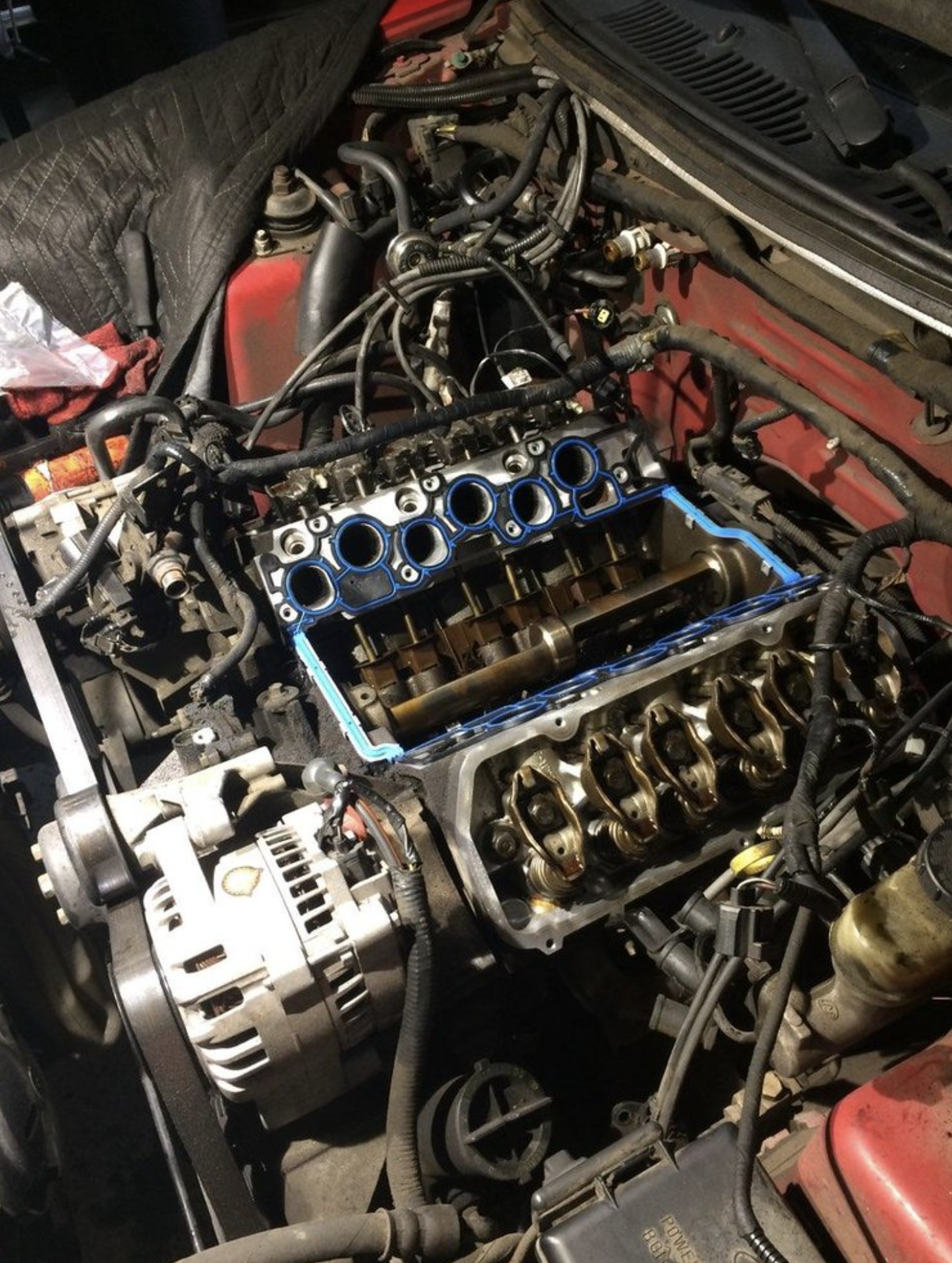 this image shows engine repair in Riverside, CA